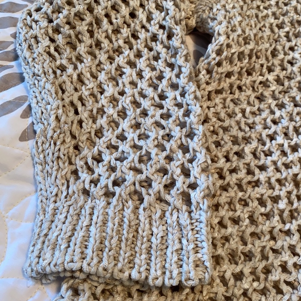 NWT J. Jill Crochet Hooded Sweater J Jill - Picture 11 of 11